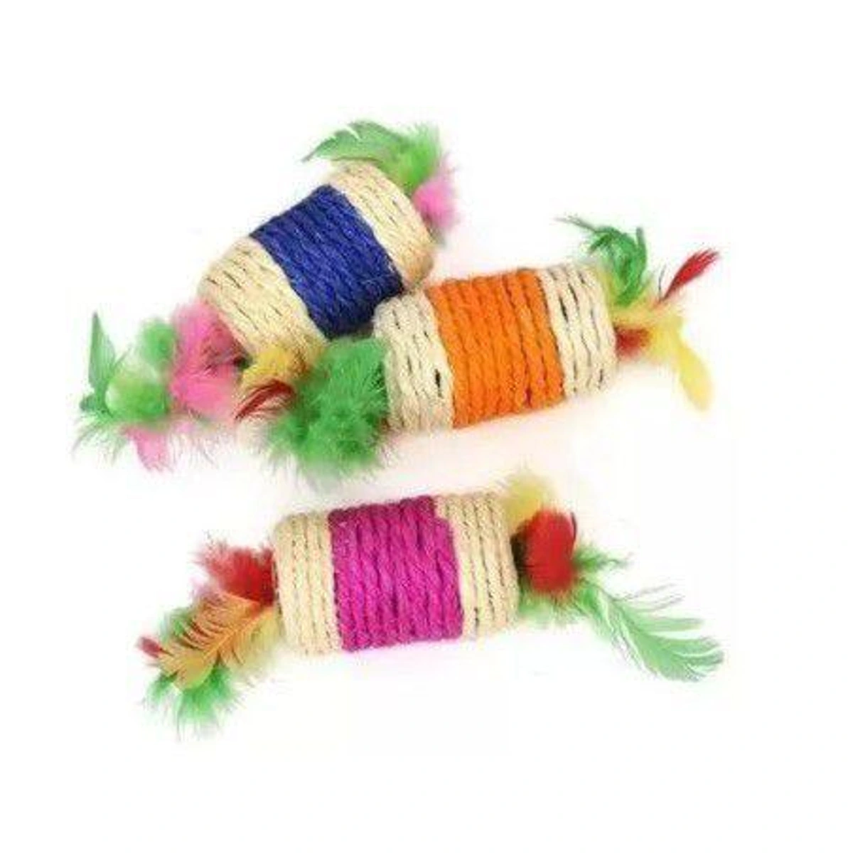 Cilindro De Sisal Com Pena