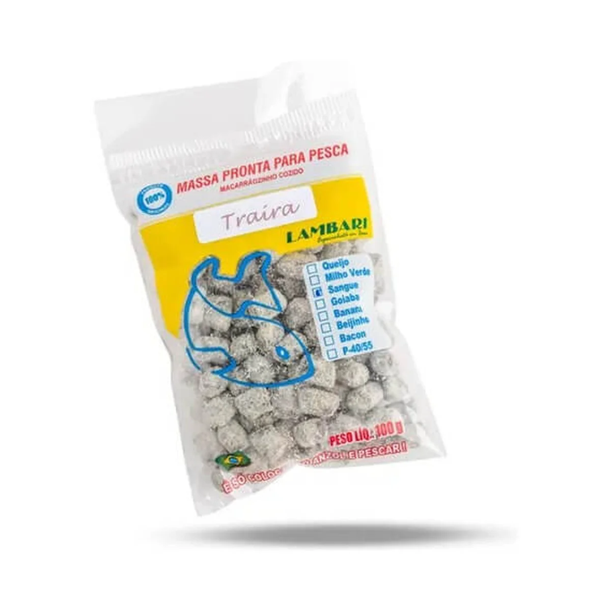 Massa Traira 100g Sangue