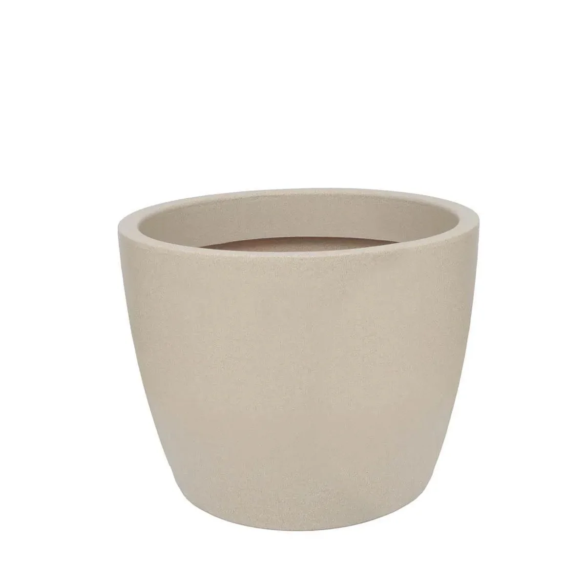 Vaso Plast. Plasmont Redondo N. 6 Areia Ref.