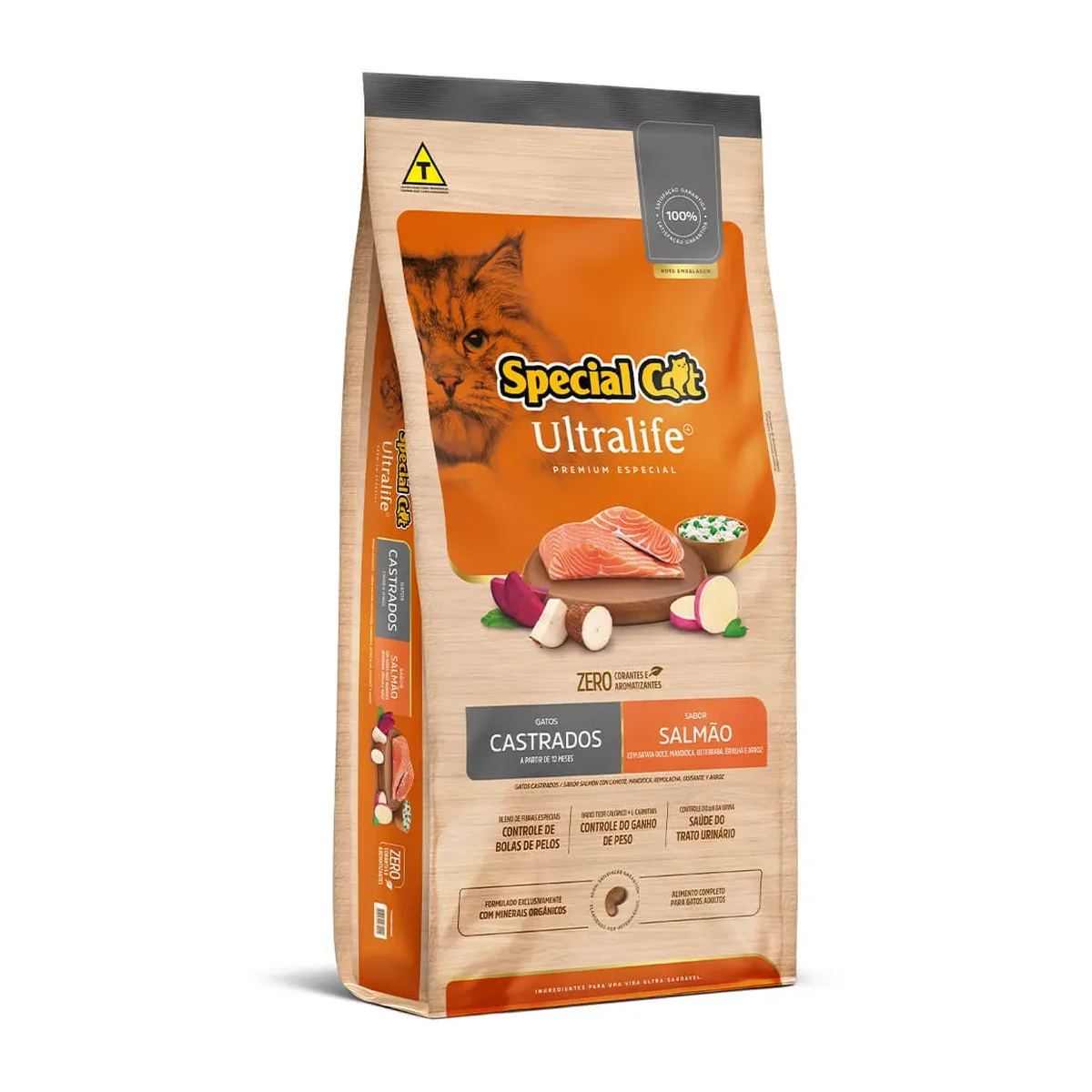 Special Cat Ultralife Castrados 10+ Salmão 20kg
