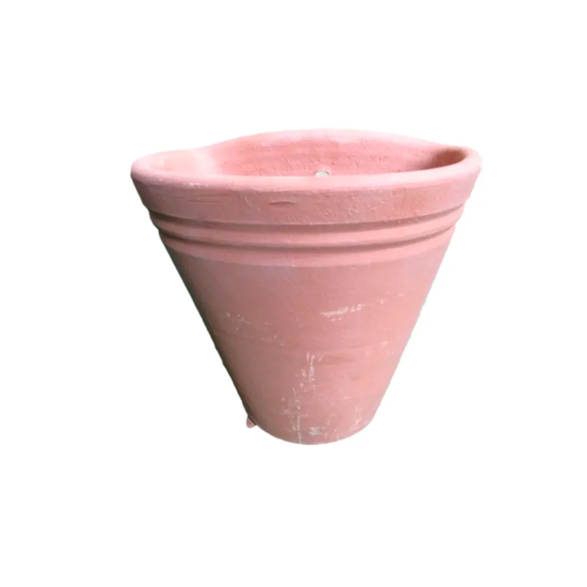 Vaso Parede Rattan Ceramica