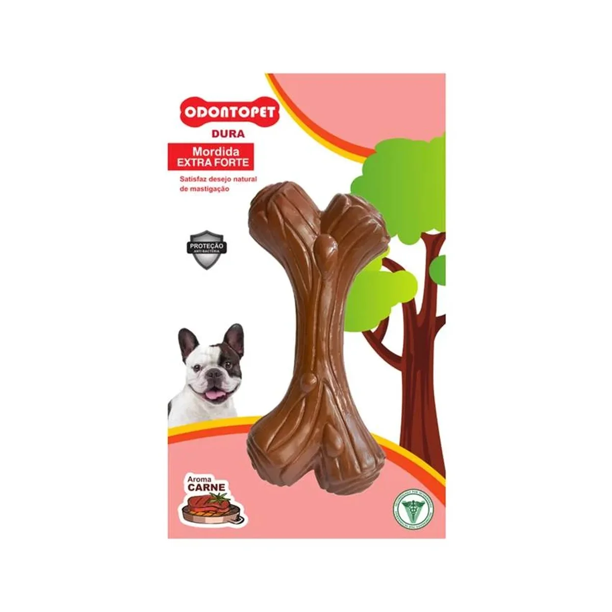 Brinquedo Tronco Duradog Wood 13cm Ate 15kg - Odontopet