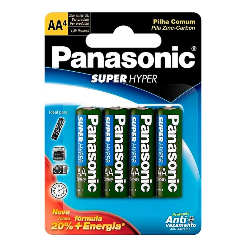 Pilha Panasonic Comum Pequena C4en******