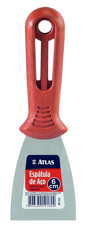 Espátula De Aço Carbono 6cm Atlas