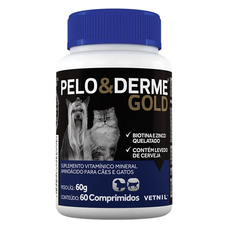 Pelo & Derme Gold C/ 60 Comprimidos