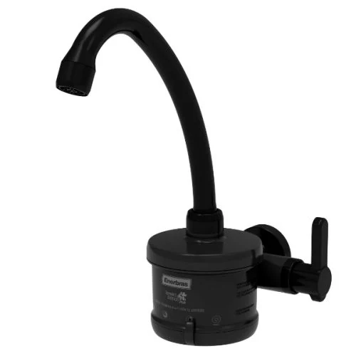 Torneira Elétrica Parede Plus 4t 220v 5500w Preta Enerbras 3502-epn