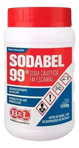 Soda Caustica Sodabel 99 1kg