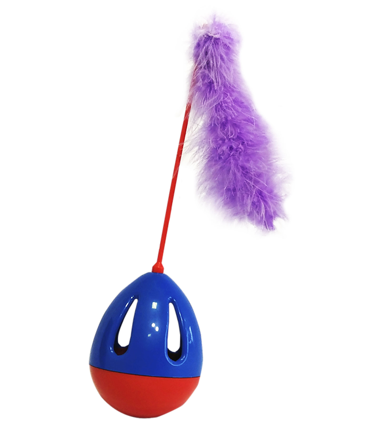 Balance Cat (brinquedo De Gato) Azul E Vermelho - Petmaxx (fr.p)
