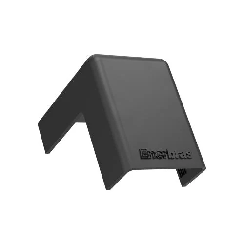 Cotovelo Externo 90 Para Canaleta 20x10 Preto Enerbras 360-ep2/p