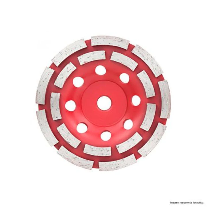 Disco Rebolo Diamantado Segmentado 115mm Cortag