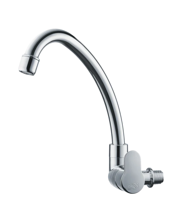 Torneira Parede Bica Movel Arejador Fixo Tivoli Cromada Herc