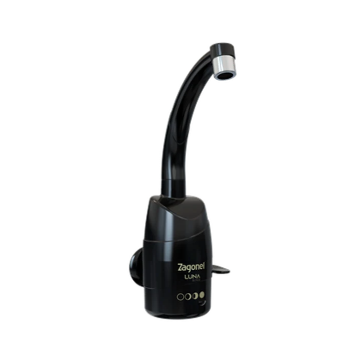 Torneira Luna 4 Temperatura 220v 5500w Preta Zagonel Tlu4t55220bl03