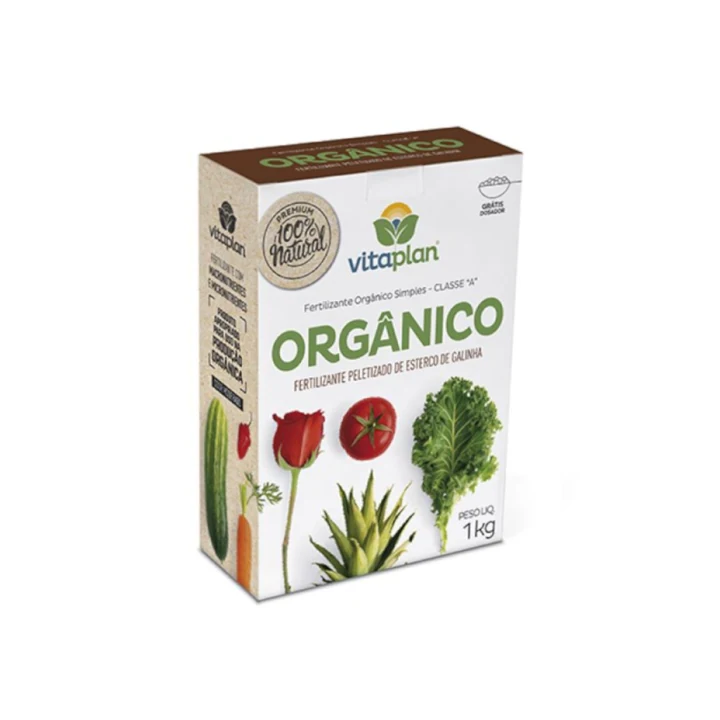 Fertilizante Organico Vitaplan 1kg