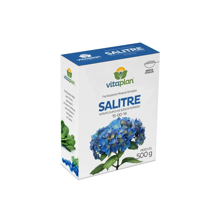 Fertilizante Salitre Chile Vitaplan 500g