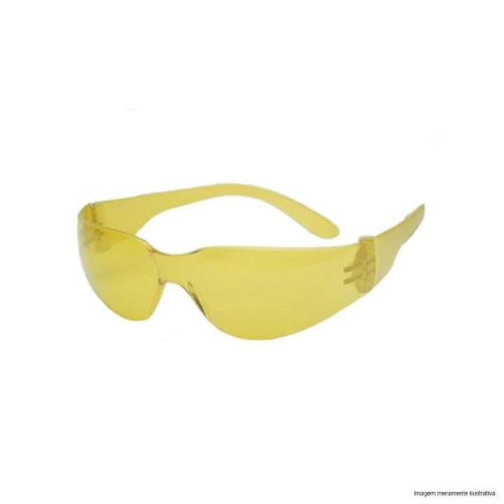 Oculos De Seguranca Leopardo Amarelo Kalipso