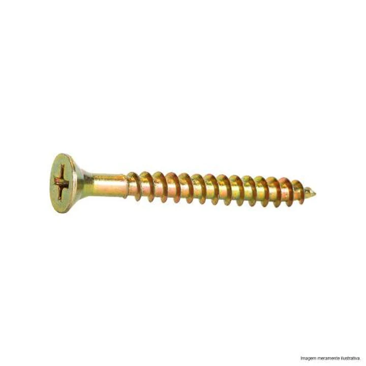 Parafuso Chip-fix Cabeca Chata Phillips Bicro 4,5 X 30 Cx 500un New-fix