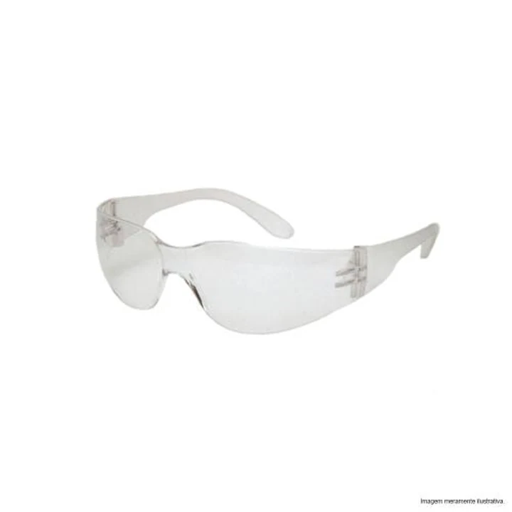 Oculos De Seguranca Leopardo Incolor Kalipso