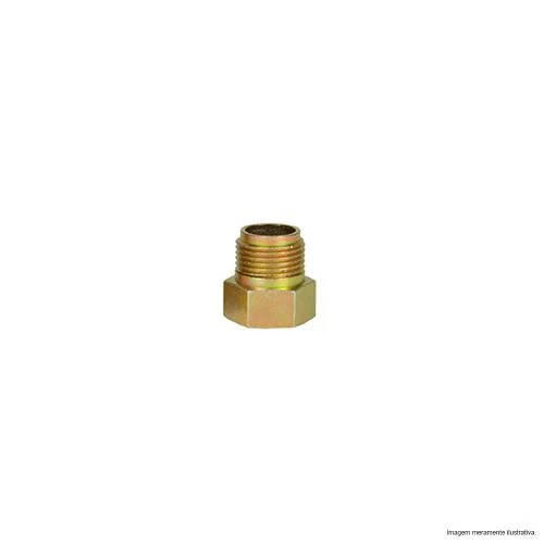 Aumento Amarelo 3/4" Curto Zamac Garden 10860e