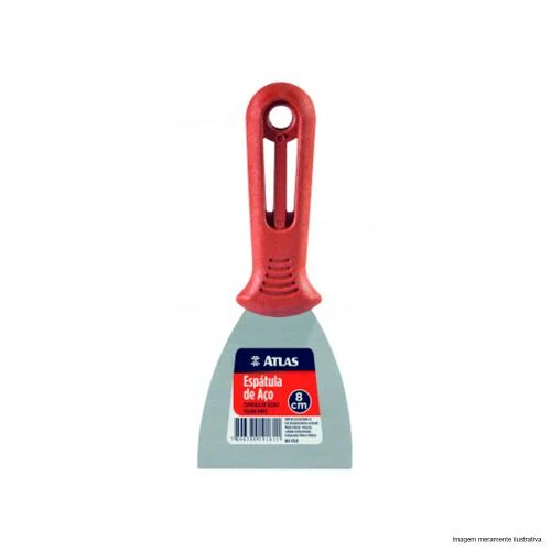 Espátula De Aço Carbono 8cm Atlas