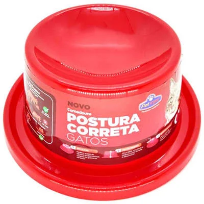 Comed Postura Correta Gato Verm