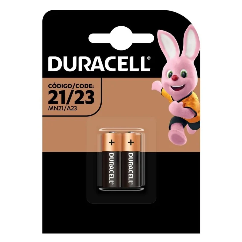 Bateria Alcalina Duracell MN21 12V com 2 Unidades
