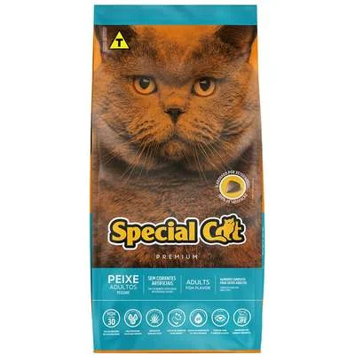 Ração Special Cat Premium Peixe para Gatos Adultos 10,1kg