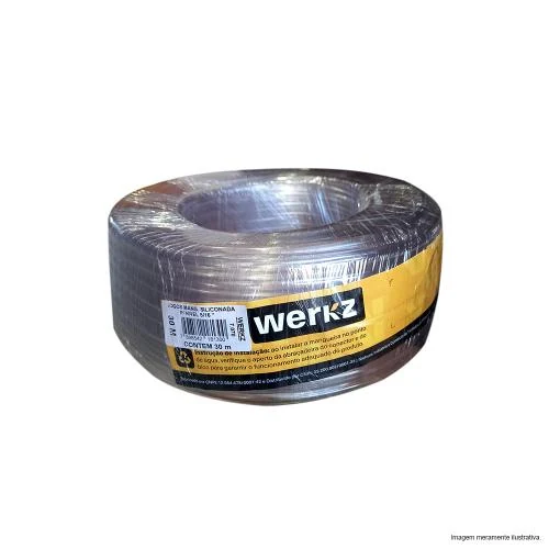Mangueira Cristal Silicone P/nivel 5/16 X 1,3mm 30m Werkz