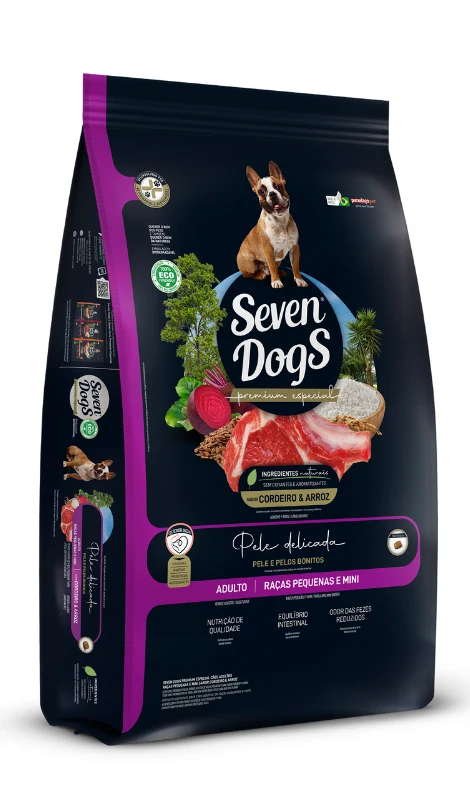 Seven Dogs - Adultos - Peq Mini - Cordeiro - 10,1kg