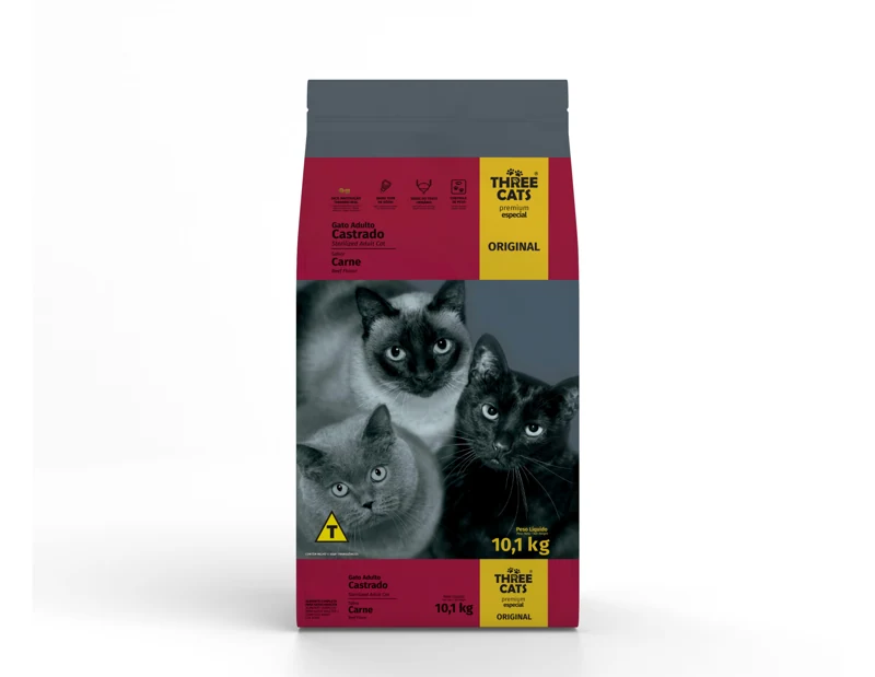 Three Cats Original Castrados 10,1kg