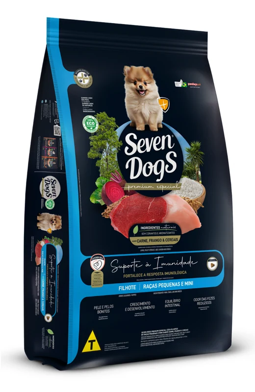 Seven Dogs Filhotes Peq Mini 10,1kg